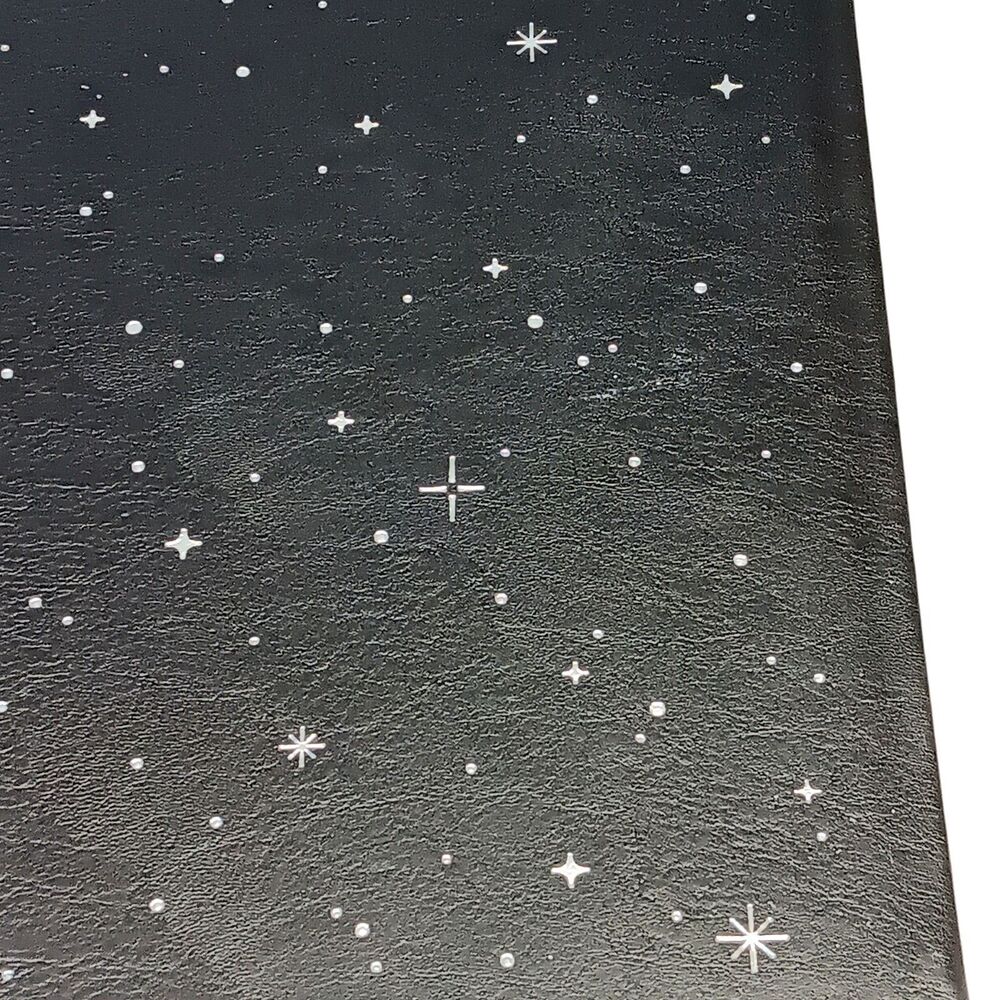 Archer & Olive Haunted Hollow Journal Black W/ Silver Moon & Stars Dot Grid New - Picture 13 of 15
